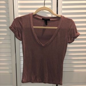 Rosy V-Neck